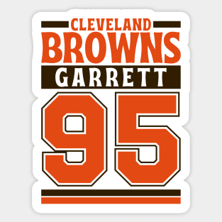 Cleveland Browns Garrett 95 Edition 3 Sticker